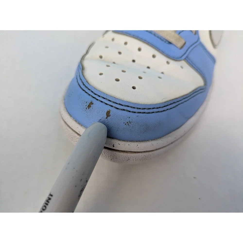 Nike Court Borough Low 2 Sneakers Kids 2.5Y Blue White DV5457-128 Shoes Athletic